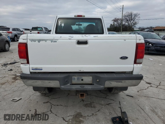 2000 Ford Ranger XLT with VIN 1FTZR15X1YTA59903, listed as a Copart auction lot 45345075 with 197,591 mi miles and Salvage Title. Bid and sale history available at carsss.com. Image 6.