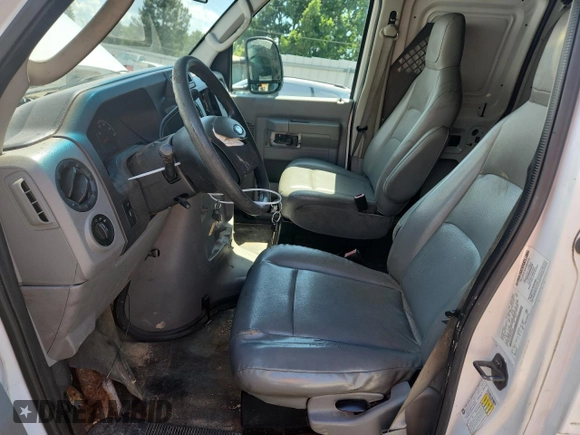 2011 Ford Econoline Cargo Commercial with VIN 1FTSE3EL8BDB11826, listed as a Copart auction lot 62511405 with Not provided miles and Salvage title. Bid and sale history available at DreamBid. Image 7.