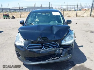 2019 Mitsubishi Mirage G4 ES with VIN ML32F3FJ3KHF18896, listed as a IAAI auction lot 41885886 with 32,481 mi miles. Bid and sale history available at carsss.com. Image 12.