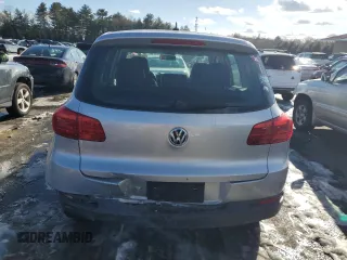 2014 Volkswagen Tiguan SE z VIN WVGAV3AX9EW563907, wystawiony jako Copart lot #45157495 z przebiegiem 100 174 mil mil oraz Szkoda całkowita • Salvage title. Historia ofert i sprzedaży dostępna na DreamBid. Obrazek 6.