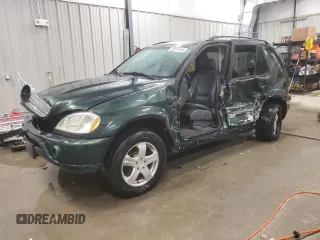 2000 Mercedes-Benz M-Class AMG with VIN 4JGAB74EXYA169182, listed as a Copart auction lot 83910164 with 0 mi miles and Clean Title. Bid and sale history available at carsss.com. Image 1.