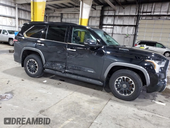 2023 Toyota Sequoia SR5 with VIN 7SVAAABA2PX018746, listed as a Copart auction lot 40806054 with 0 mi miles. Bid and sale history available at carsss.com. Image 4.