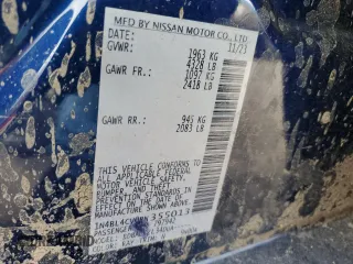 2024 Nissan Altima SR with VIN 1N4BL4CV0RN355013, listed as a Copart auction lot 54321995 with 8,722 mi miles and Salvage Title. Bid and sale history available at carsss.com. Image 12.