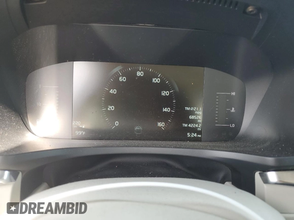2019 Volvo S60 Momentum with VIN 7JR102FK8KG007329, listed as a Copart auction lot 61924484 with 68,526 mi miles and Non Repairable. Bid and sale history available at carsss.com. Image 9.
