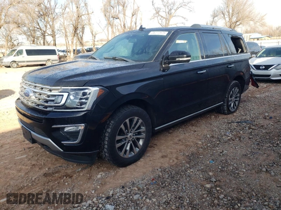 2018 Ford Expedition Limited with VIN 1FMJU2AT8JEA33339, listed as a Copart auction lot 38272573 with 90,524 mi miles. Bid and sale history available at carsss.com. Image 1.