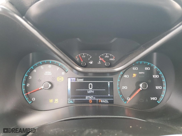 2017 Chevrolet Colorado 4WD LT with VIN 1GCGTCEN7H1218566, listed as a Copart auction lot 82902004 with 37,747 mi miles and Salvage Title. Bid and sale history available at carsss.com. Image 9.