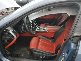 2020 BMW 8 Series 840i with VIN WBAGV4C00LCD53148, listed as a Copart auction lot 38031863 with 61,742 mi miles. Bid and sale history available at carsss.com. Image 7.