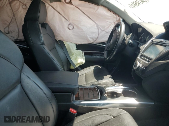 2018 Acura MDX Technology z VIN 5J8YD3H54JL001100, wystawiony jako Copart lot #54746845 z przebiegiem Nie podano mil oraz Szkoda całkowita • Salvage title. Historia ofert i sprzedaży dostępna na DreamBid. Obrazek 7.
