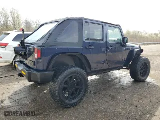 2013 Jeep Wrangler Unlimited Sahara with VIN 1C4BJWEG2DL525287, listed as a Copart auction lot 54232745 with 97,094 mi miles and Clean Title. Bid and sale history available at carsss.com. Image 3.