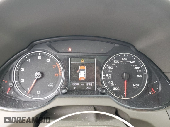 2012 Audi Q5 Premium Plus с VIN WA1LFAFP7CA094537, выставлен на аукционе Copart как лот 57728335 с пробегом 137 367 миль миль и Списание • Salvage title. История ставок и продаж доступна на DreamBid. Изображение 9.