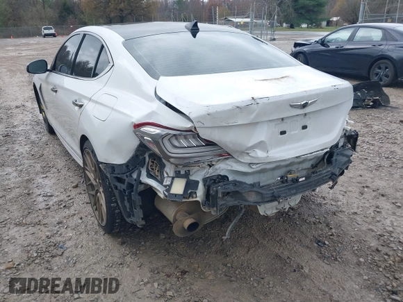 2019 Genesis G70 Dynamic with VIN KMTG34LE9KU027098, listed as a IAAI auction lot 41058372 with 71,732 mi miles and . Bid and sale history available at DreamBid. Image 6.