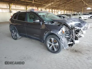 2019 Jeep Cherokee Limited with VIN 1C4PJMDX9KD414948, listed as a Copart auction lot 55845725 with Not Provided miles and Salvage Title. Bid and sale history available at DreamBid. Image 4.