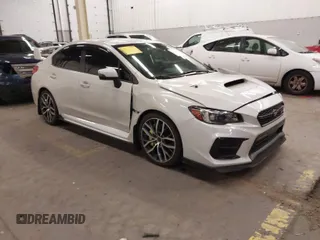 2021 Subaru WRX STI with VIN JF1VA2S68M9815568, listed as a IAAI auction lot 41731750 with 32,555 mi miles. Bid and sale history available at carsss.com. Image 1.