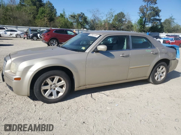 2006 Chrysler 300 Touring with VIN 2C3KA53G56H245851, listed as a Copart auction lot 52883105 with 166,410 mi miles and Salvage Title. Bid and sale history available at carsss.com. Image 1.
