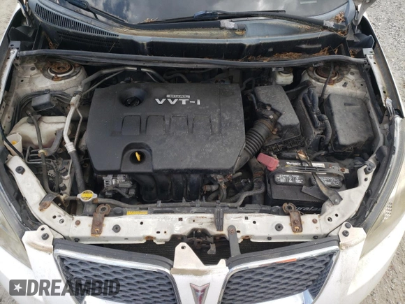 2009 Pontiac Vibe w/1SA with VIN 5Y2SP67879Z406188, listed as a Copart auction lot 56597574 with 136,560 mi miles and Clean Title. Bid and sale history available at carsss.com. Image 11.