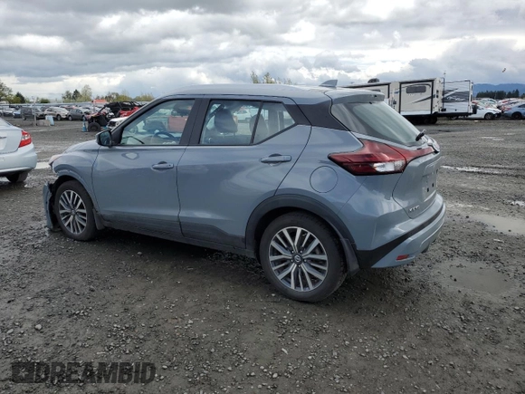 2021 Nissan Kicks SV with VIN 3N1CP5CV1ML544046, listed as a Copart auction lot 51936865 with 49,373 mi miles and Salvage Title. Bid and sale history available at DreamBid. Image 2.