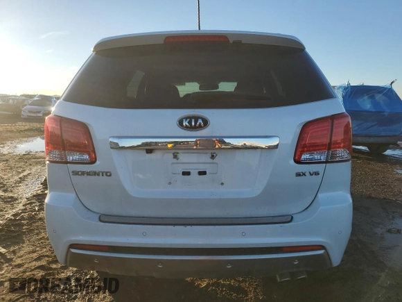 2012 Kia Sorento SX with VIN 5XYKWDA22CG243211, listed as a Copart auction lot 80150294 with 125,620 mi miles and Salvage Title. Bid and sale history available at carsss.com. Image 6.
