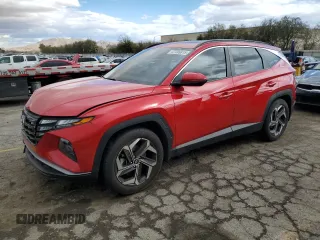 2023 Hyundai Tucson SEL with VIN 5NMJF3AE0PH202233, listed as a Copart auction lot 47496815 with 51,854 mi miles and Salvage Title. Bid and sale history available at carsss.com. Image 1.