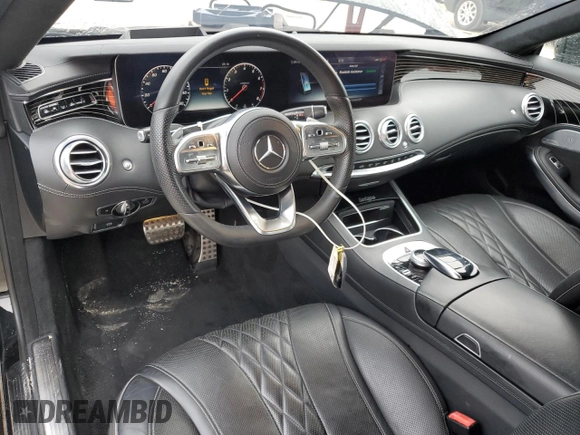 2019 Mercedes-Benz S-Class S 560 with VIN WDDXK8DB7KA035737, listed as a Copart auction lot 85316424 with 64,608 mi miles and Salvage Title. Bid and sale history available at carsss.com. Image 8.