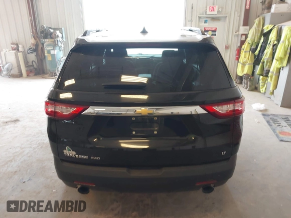 2019 Chevrolet Traverse LT Cloth z VIN 1GNEVGKW6KJ313527, wystawiony jako IAAI lot #42428710 z przebiegiem 117 306 mil mil oraz . Historia ofert i sprzedaży dostępna na DreamBid. Obrazek 16.