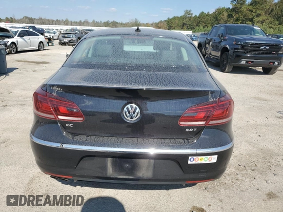 2013 Volkswagen CC Lux with VIN WVWRN7AN8DE524355, listed as a Copart auction lot 77420184 with 96,422 mi miles and Salvage title. Bid and sale history available at DreamBid. Image 6.
