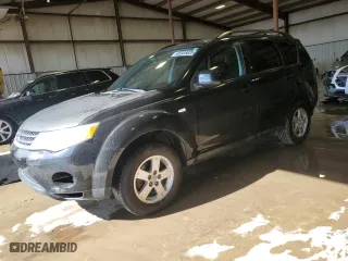 2007 Mitsubishi Outlander ES with VIN JA4MS31X97Z012091, listed as a Copart auction lot 45926825 with 109,808 mi miles and Salvage Title. Bid and sale history available at carsss.com. Image 1.