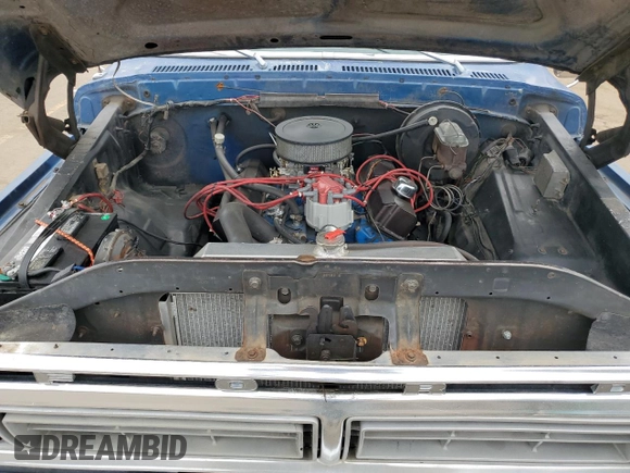 1976 Ford F-150 z VIN F15YPC50769, wystawiony jako Copart lot #56647675 z przebiegiem 4 501 mil mil oraz Czysty tytuł • Clean title. Historia ofert i sprzedaży dostępna na DreamBid. Obrazek 11.