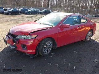 2014 Honda Accord Coupe EX with VIN 1HGCT1B78EA008211, listed as a IAAI auction lot 41445955 with 1 mi miles. Bid and sale history available at carsss.com. Image 2.