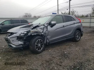 2020 Mitsubishi Eclipse Cross ES z VIN JA4AS3AAXLZ017311, wystawiony jako Copart lot #49521925 z przebiegiem 52 687 mil mil oraz Szkoda całkowita • Salvage title. Historia ofert i sprzedaży dostępna na DreamBid. Obrazek 1.