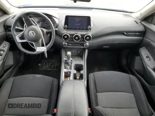 2020 Nissan Sentra SV with VIN 3N1AB8CV9LY283368, listed as a Copart auction lot 47081485 with 17,266 mi miles and Salvage Title. Bid and sale history available at carsss.com. Image 8.