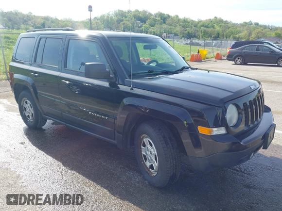2013 Jeep Patriot Sport with VIN 1C4NJPBA1DD272752, listed as a IAAI auction lot 42080920 with 153,526 mi miles. Bid and sale history available at carsss.com. Image 1.