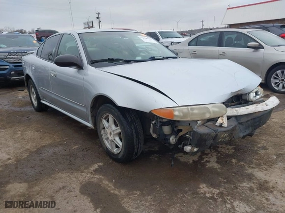2003 Oldsmobile Alero GL1 with VIN 1G3NL52F43C169291, listed as a IAAI auction lot 41546681 with NaN miles. Bid and sale history available at carsss.com. Image 1.