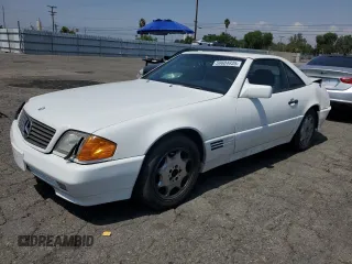 1994 Mercedes-Benz SL z VIN WDBFA63E8RF100874, wystawiony jako Copart lot #59604935 z przebiegiem 146 006 mil mil oraz Szkoda całkowita • Salvage title. Historia ofert i sprzedaży dostępna na DreamBid. Obrazek 1.
