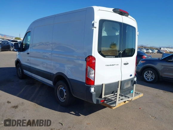 2020 Ford Transit Cargo with VIN 1FTBR1C8XLKA03938, listed as a IAAI auction lot 41818324 with 125,915 mi miles. Bid and sale history available at carsss.com. Image 3.