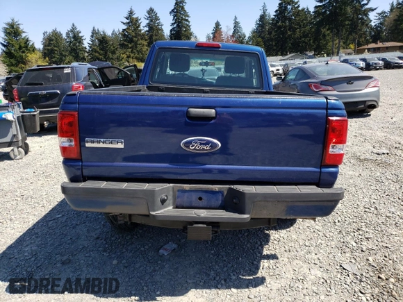 2010 Ford Ranger XLT with VIN 1FTKR4EE4APA61192, listed as a Copart auction lot 53400565 with 141,631 mi miles and Salvage Title. Bid and sale history available at carsss.com. Image 6.