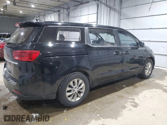 2019 Kia Sedona L with VIN KNDMA5C14K6509492, listed as a Copart auction lot 88331765 with 64,875 mi miles and Salvage Title. Bid and sale history available at carsss.com. Image 3.