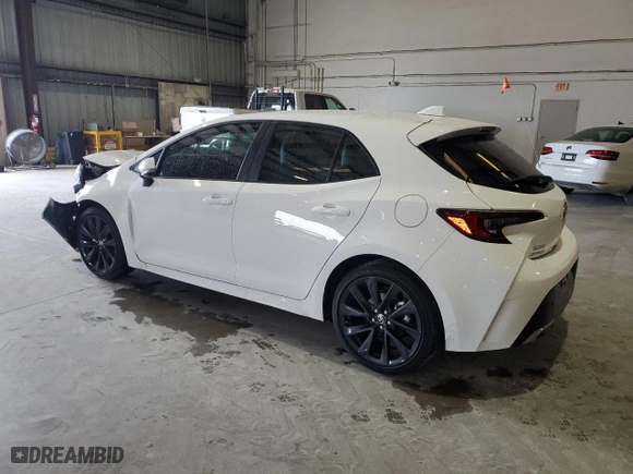 2024 Toyota Corolla Hatchback XSE with VIN JTNC4MBE3R3229104, listed as a Copart auction lot 54959694 with 9,414 mi miles and Salvage Title. Bid and sale history available at carsss.com. Image 2.