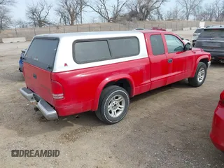 2003 Dodge Dakota SLT with VIN 1D7HL42X43S247404, listed as a IAAI auction lot 41685036 with 95,054 mi miles. Bid and sale history available at carsss.com. Image 4.