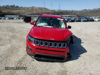 2020 Jeep Compass Latitude with VIN 3C4NJDBBXLT150326, listed as a Copart auction lot 48863555 with Not provided miles and Salvage title. Bid and sale history available at DreamBid. Image 14.