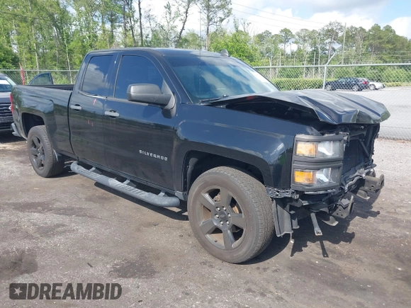 2015 Chevrolet Silverado 1500 LS with VIN 1GCRCPEH4FZ411072, listed as a IAAI auction lot 42083203 with 75,372 mi miles and . Bid and sale history available at DreamBid. Image 1.