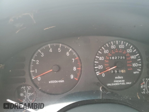 1998 Mitsubishi Eclipse GS-T with VIN 4A3AK54F1WE048951, listed as a Copart auction lot 76636714 with 162,725 mi miles and Salvage Title. Bid and sale history available at carsss.com. Image 9.