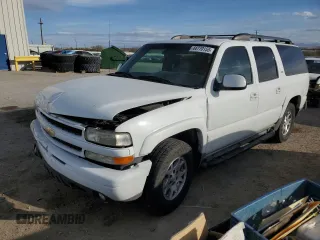 2006 Chevrolet Suburban LT with VIN 3GNEC16Z06G115945, listed as a Copart auction lot 44770155 with 197,979 mi miles and Salvage Title. Bid and sale history available at carsss.com. Image 1.