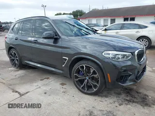 2020 BMW X3 M Competition with VIN 5YMTS0C01LLT10364, listed as a IAAI auction lot 41201498 with 42,478 mi miles. Bid and sale history available at carsss.com. Image 1.