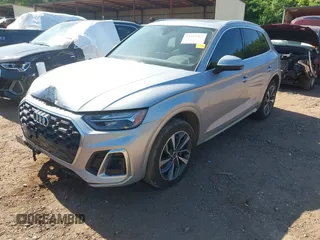 2022 Audi Q5 S line Premium Plus with VIN WA1EAAFY8N2075153, listed as a IAAI auction lot 42317317 with 67,230 mi miles and . Bid and sale history available at DreamBid. Image 17.