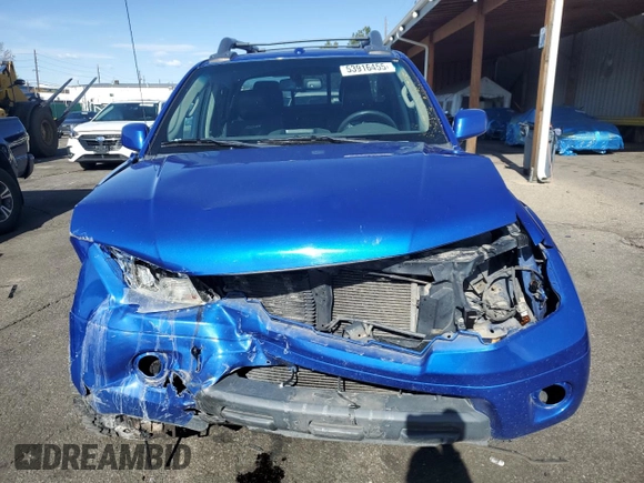 2015 Nissan Frontier Pro-4X with VIN 1N6AD0EV2FN736394, listed as a Copart auction lot 53916455 with 116,801 mi miles and Salvage title. Bid and sale history available at DreamBid. Image 5.