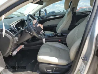 2014 Ford Fusion Titanium with VIN 3FA6P0SU7ER337512, listed as a Copart auction lot 56201325 with 89,826 mi miles and Salvage title. Bid and sale history available at DreamBid. Image 7.