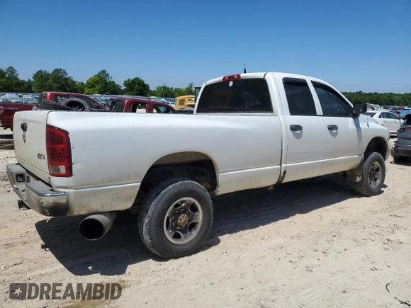 2005 Dodge 3500 SLT z VIN 3D7LS38C45G792511, wystawiony jako Copart lot #52987515 z przebiegiem 353 409 mil mil oraz Szkoda całkowita • Salvage title. Historia ofert i sprzedaży dostępna na DreamBid. Obrazek 3.