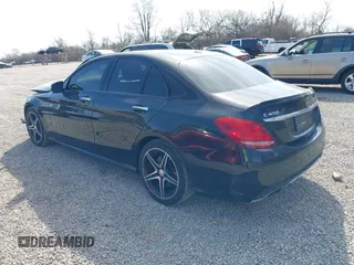 2016 Mercedes-Benz C 450 AMG with VIN 55SWF6EB7GU132155, listed as a IAAI auction lot 41810134 with 108,797 mi miles and . Bid and sale history available at carsss.com. Image 3.
