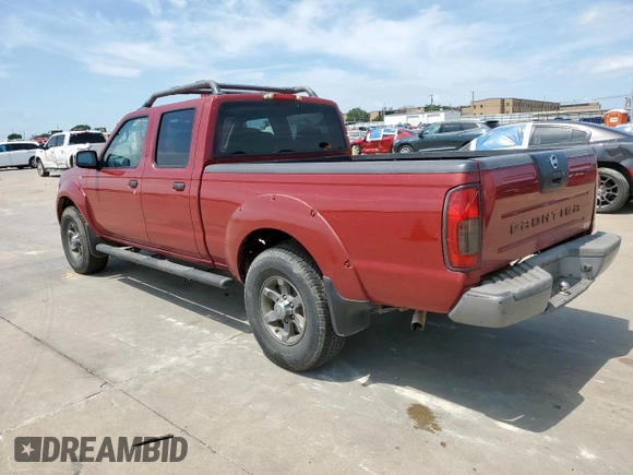 2004 Nissan Frontier XE with VIN 1N6ED29X74C451515, listed as a Copart auction lot 60144825 with 115,967 mi miles and Clean title. Bid and sale history available at DreamBid. Image 2.