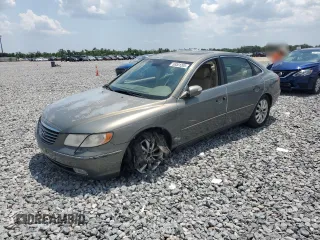 2007 Hyundai Azera SE z VIN KMHFC46F87A157764, wystawiony jako Copart lot #58301205 z przebiegiem 102 057 mil mil oraz Szkoda całkowita • Salvage title. Historia ofert i sprzedaży dostępna na DreamBid. Obrazek 1.